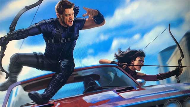 Hawkeye Clint Barton Kate Bishop